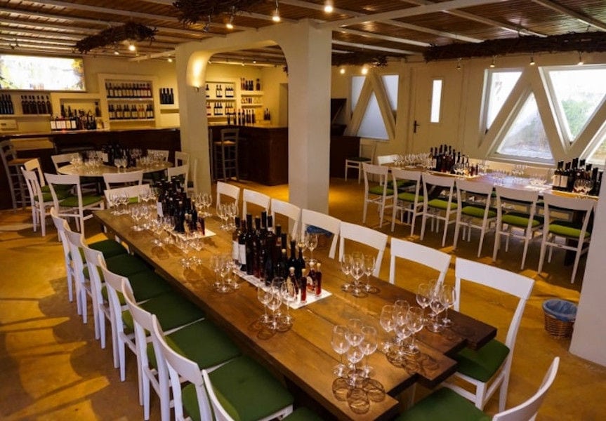 'Koutsoyannopoulos Wine Museum' wine tasting room